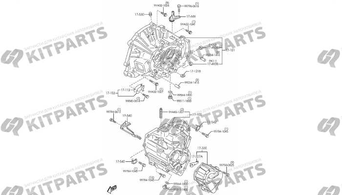 Кожух коробки передач (2.0 MT) FAW Besturn X80F (Рестайлинг)