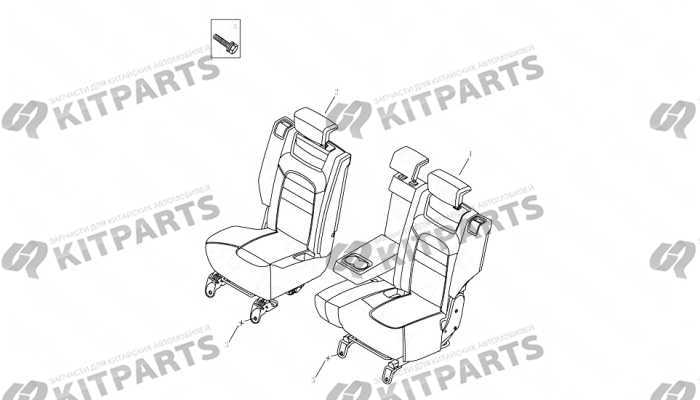 MIDDLE SEAT Geely Emgrand X7