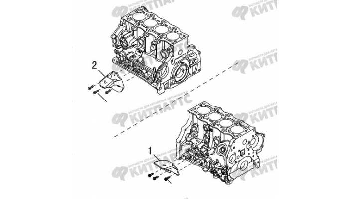 Кронштейны двигателя Great Wall Hover H5